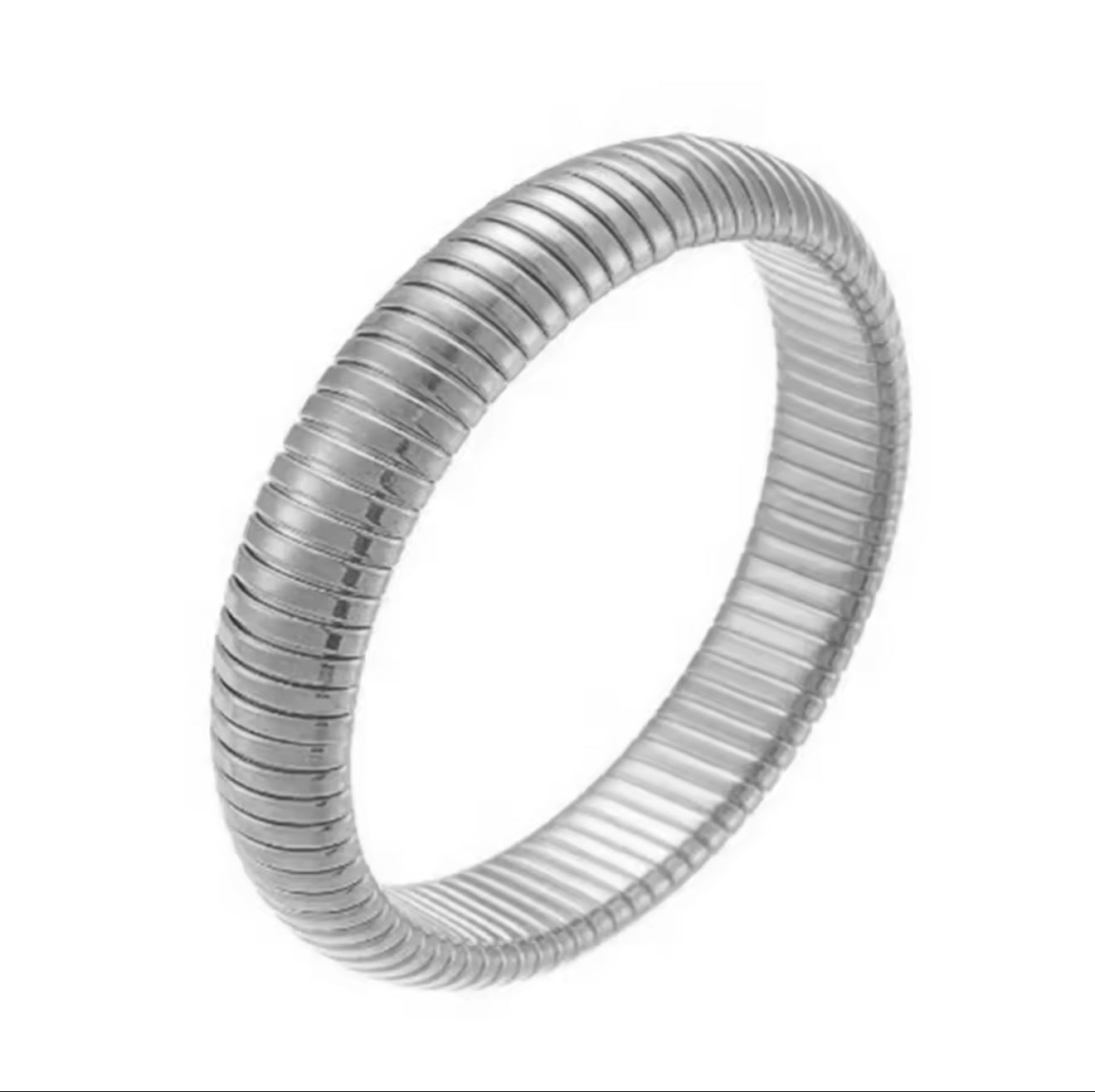 Silver Slat Bracelets