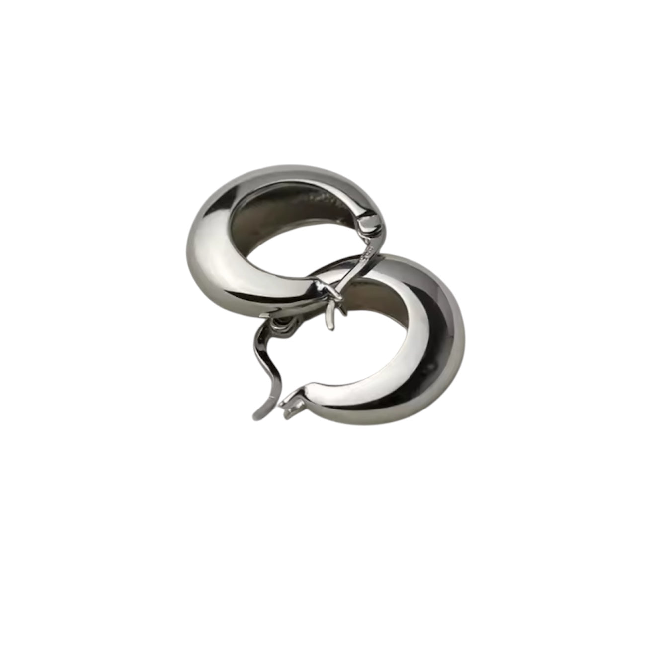 Mini Chunky Hoop Earrings