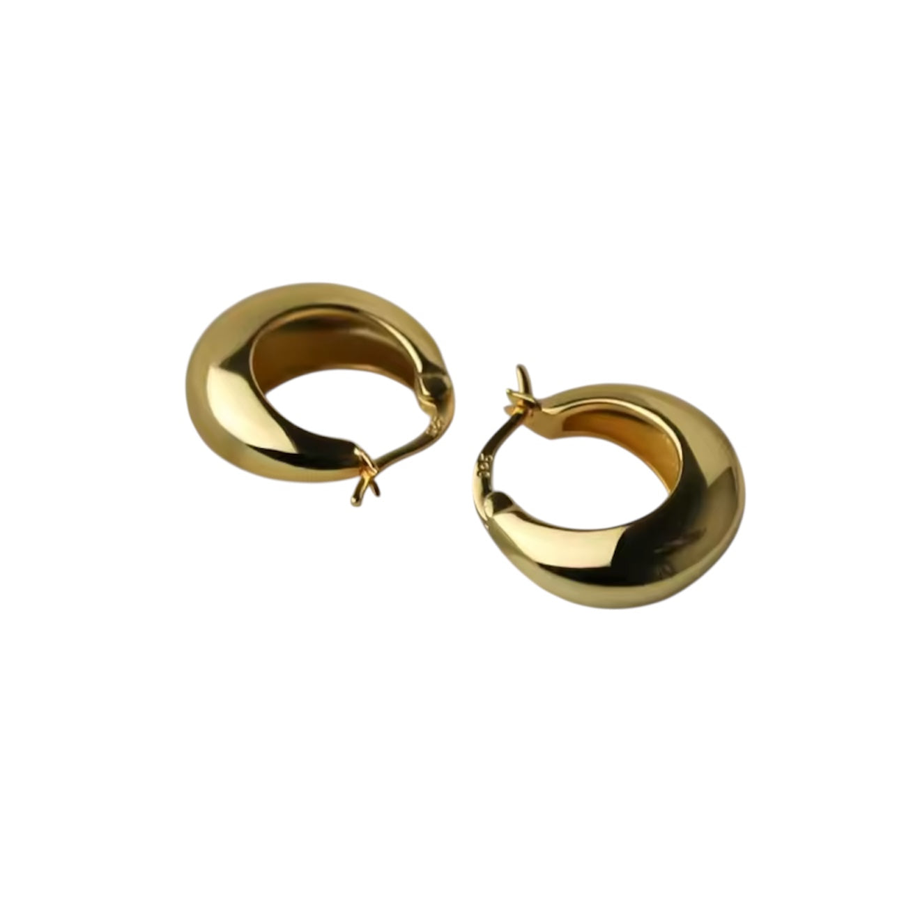 Mini Chunky Hoop Earrings