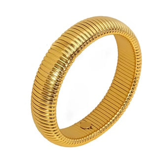 Gold Slat Bracelets